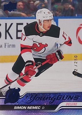 2023 Upper Deck Extended Series #727 Young Guns - Deluxe /250
