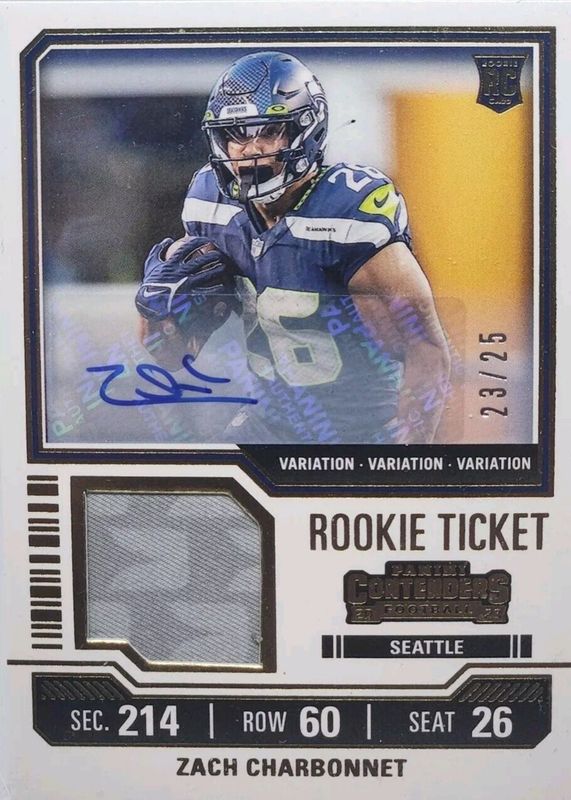 2023 Contenders #141 Rookie Ticket Auto Variation