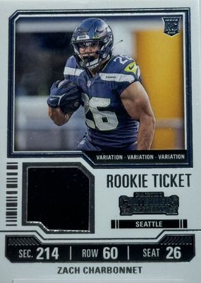 2023 Contenders #TS38V Rookie Ticket Swatches Variation