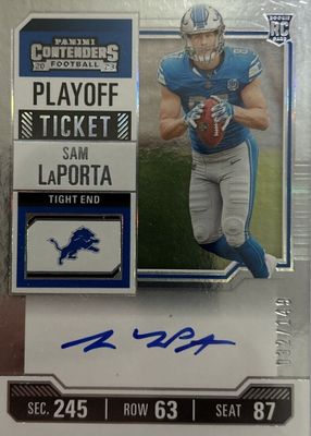 2023 Contenders #131 Rookie Ticket Auto - Playoff Ticket /149