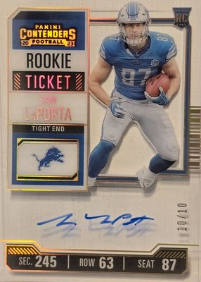 2023 Contenders #131 Rookie Ticket Auto - Clear Ticket /10