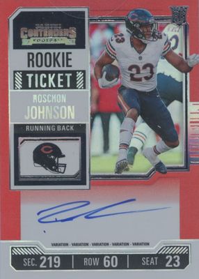 2023 Contenders #130 Rookie Ticket Auto Variation