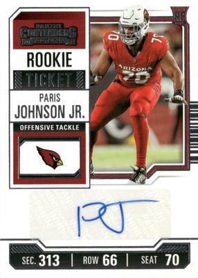 2023 Contenders #151 Rookie Ticket Auto