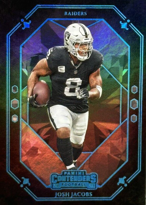 Josh Jacobs 2023 Contenders #11 Crown Jewels /(SSP) RAW
