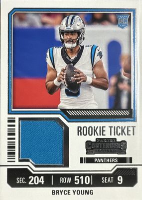 2023 Contenders #TS41 Rookie Ticket Swatches