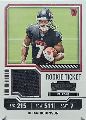 2023 Contenders #TS4 Rookie Ticket Swatches