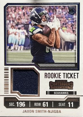 2023 Contenders #TS17 Rookie Ticket Swatches
