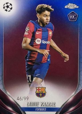 2023 Topps Chrome UEFA Club Competitions #64 Color Match /99