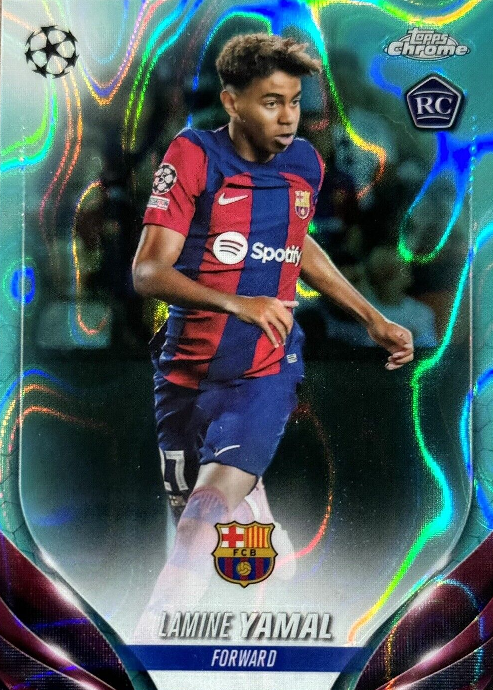 ラミン・ヤマル　topps ワンダーキッズ　50シリ ラミン·ヤマル topps ワンダーキッズ 50シリ 2023-24 Topps UCL Japan