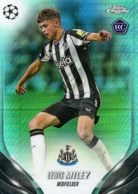 2023 Topps Chrome UEFA Club Competitions #31 Aqua Prism Refractor