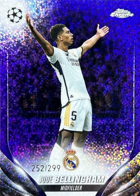 2023 Topps Chrome UEFA Club Competitions #112 Violet Speckle Refractor /299