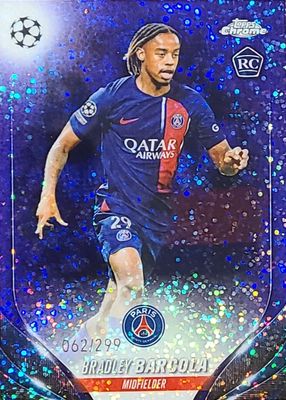 Topps Chrome 1st パブロ・バリオス アトレティコ RC Topps