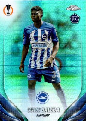 2023 Topps Chrome UEFA Club Competitions #113 Aqua Prism Refractor