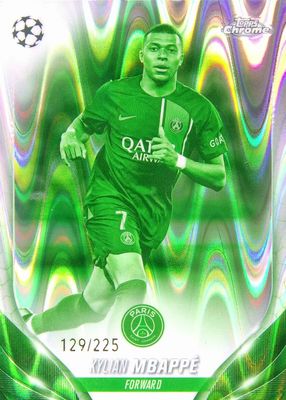 2023 Topps Chrome UEFA Club Competitions #21 Night Vision RayWave Refractor /225
