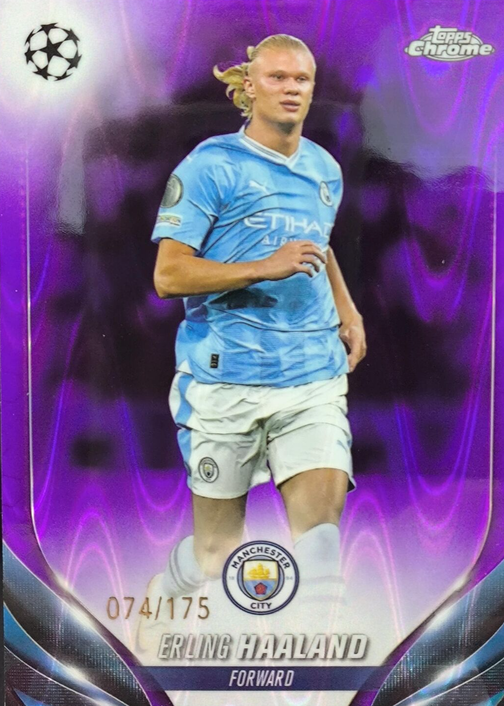 アーリング ハーランド Topps Chrome Gold Ray Wave 7272_423_16659_39