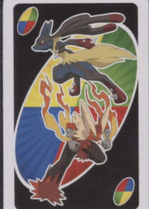 Mega Blaziken/Mega Lucario 2014 Uno XY Wild SGC 10