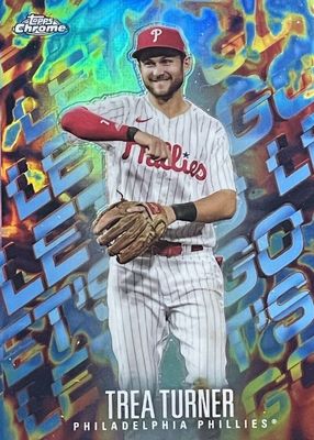 Trea Turner 2016 Topps Chrome #RA-TTU Rookie Auto Price