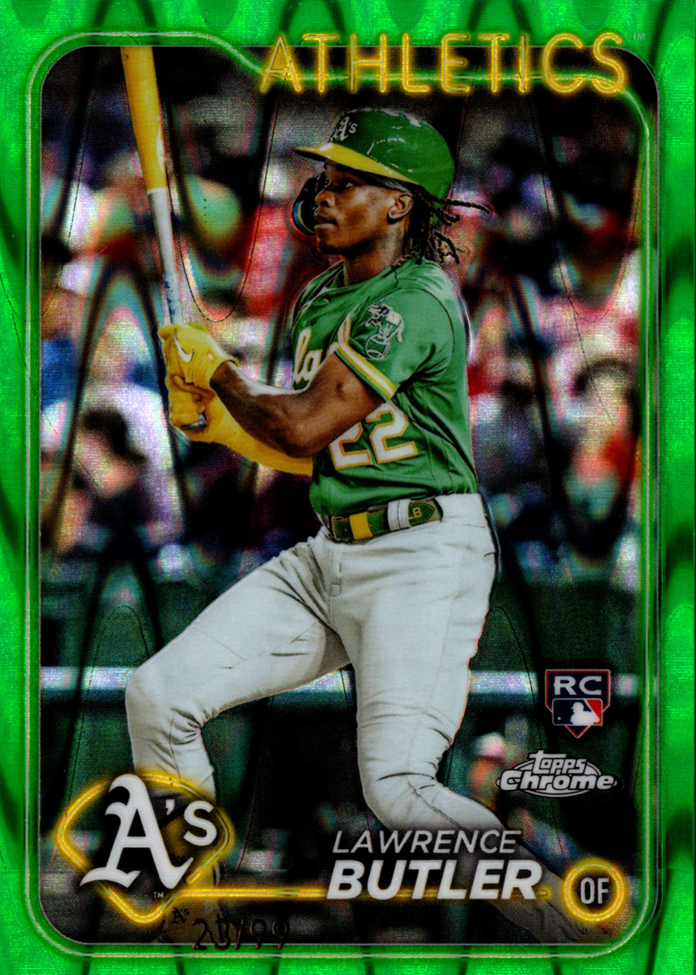 Topps - topps 199シリ ローレンス・バトラー　　LAWRENCE BUTLER 2025 Topps Series 1 Major League Material Relic Lawrence