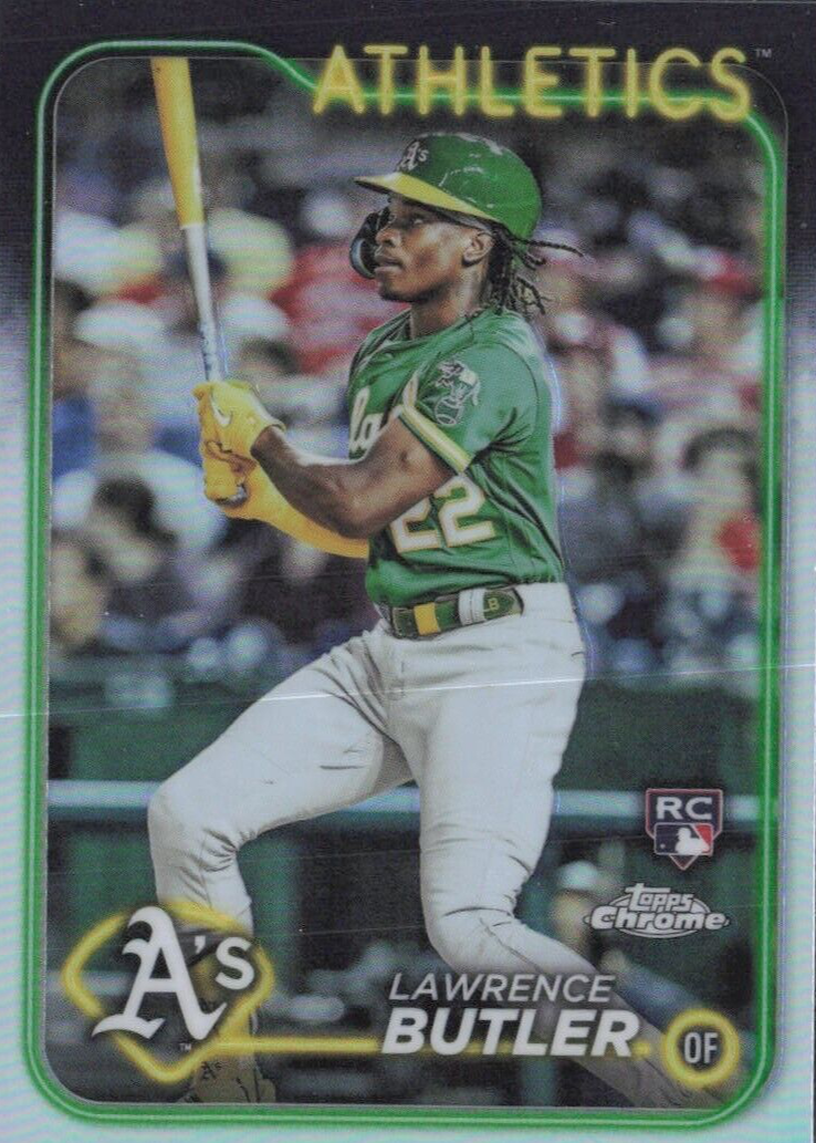 Lawrence Butler 2024 Topps Chrome #5 Refractor Price Guide