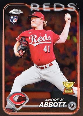 Andrew Abbott 2024 Topps Heritage #ROA-AA Real One