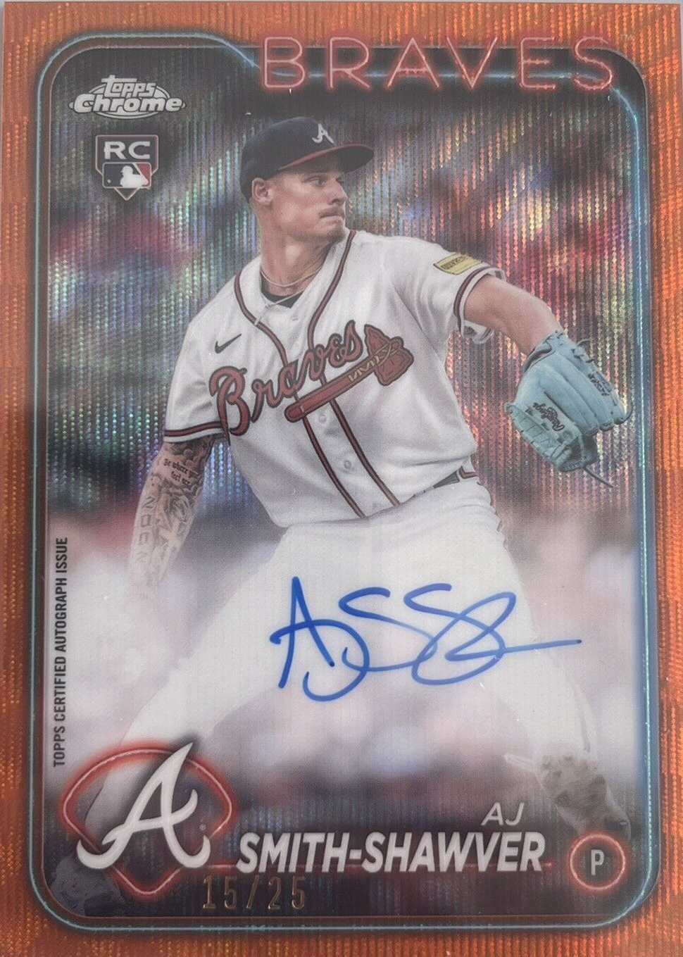 Topps - Topps AJ Smith-Shawver（スミス ショウバー）シリアル25 2025 Topps Series 2 AJ Smith-Shawver #674 Future Stars Card