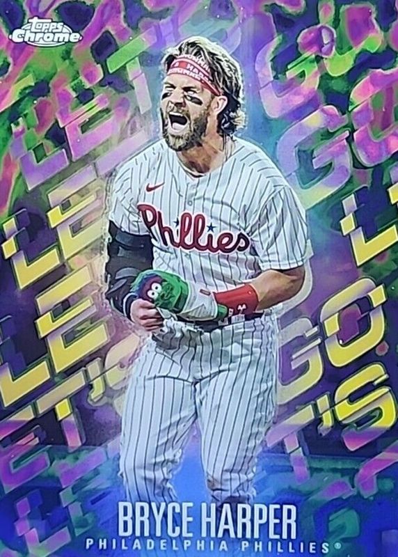 Bryce Harper 2024 Topps Chrome #LGC-33 Let's Go SGC 10