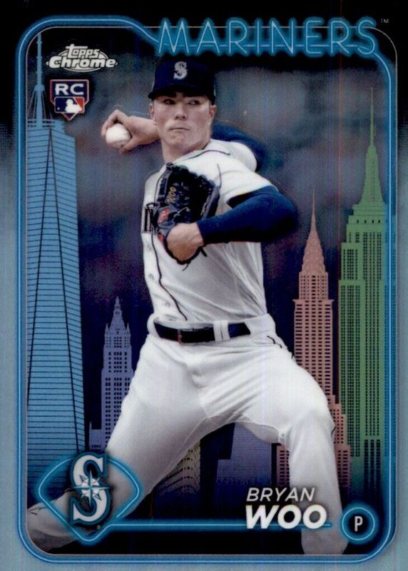 2024 Topps Chrome #172 Big Apple Refractor /(SSP)