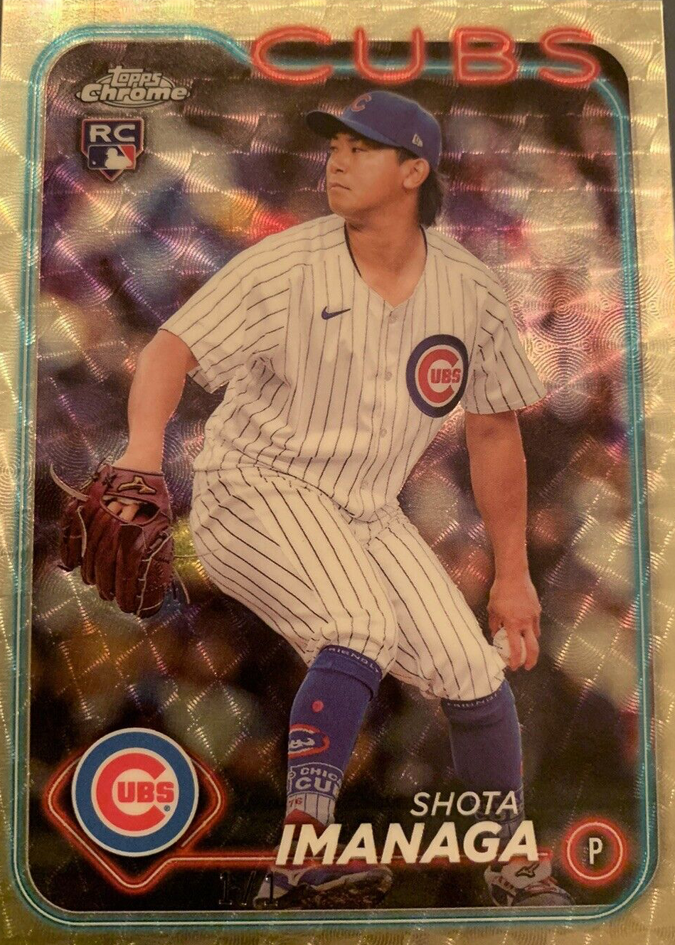 Shota Imanaga 2024 Topps Chrome #121 Superfractor /1 Price