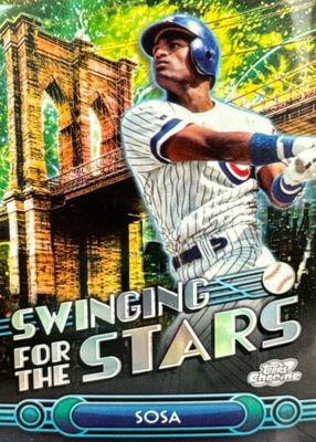 Sammy Sosa 1999 Fleer Brilliants #3-P Shining Stars