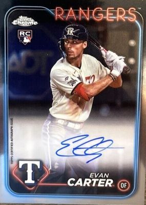 Evan Carter 2024 Topps #CSMLB-47 Stars of MLB Chrome