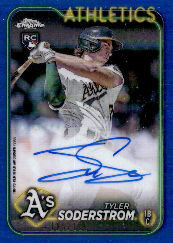 Tyler Soderstrom Baseball Cards Price Guide - Sports Card Investor