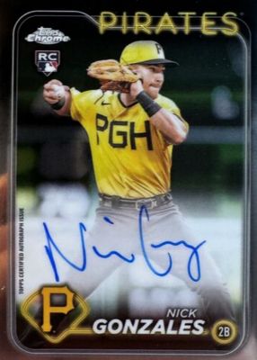 2024 Topps Chrome #RA-NG Rookie Autographs