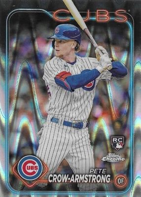 Pete Crow-Armstrong 2024 Topps Chrome Cosmic #STN-6 Stars in