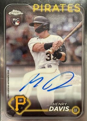 2024 Topps Chrome #RA-HAD Rookie Autographs