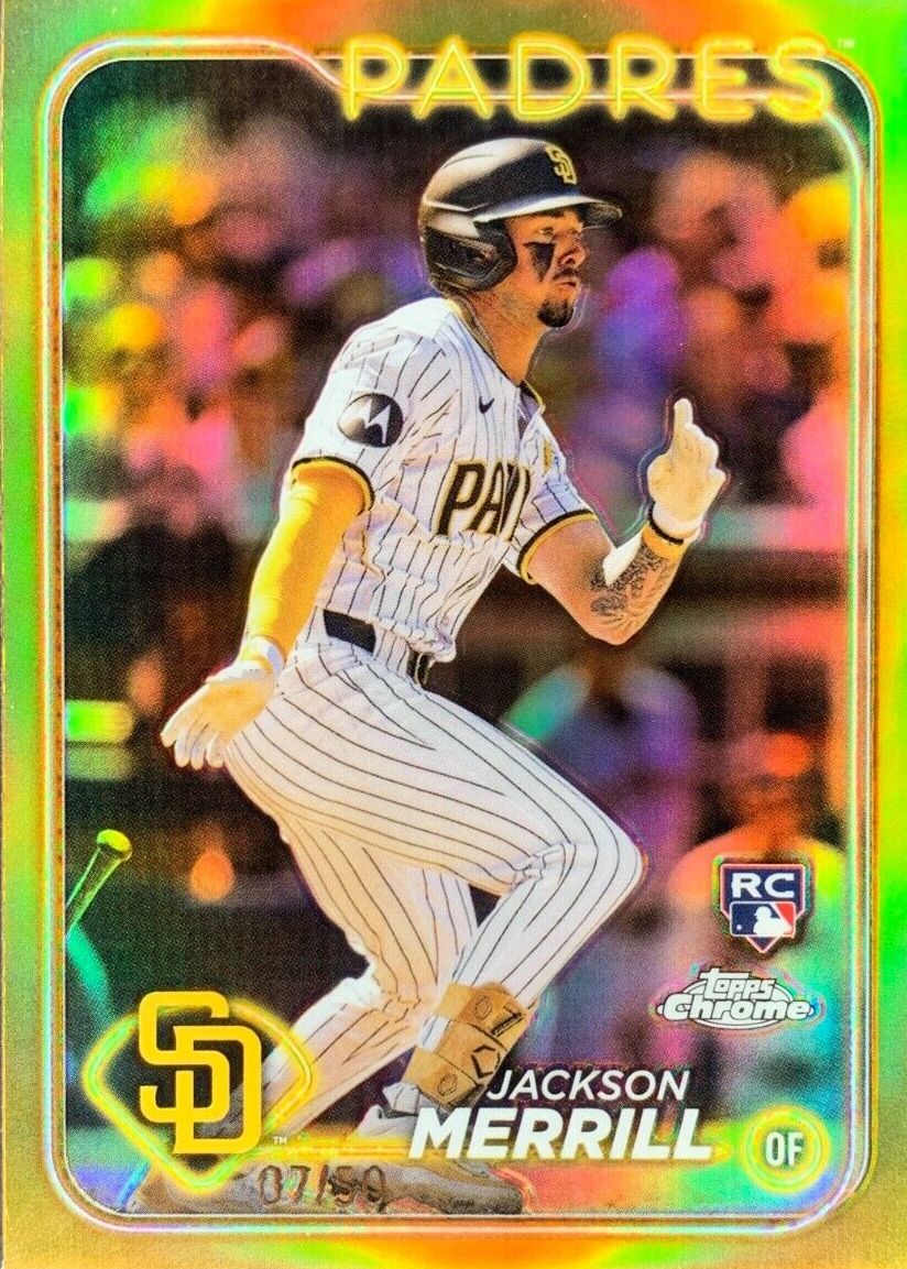50シリ　topps chrome ハミルトン ゴールド Hammy Gold Checker Refractor /50 🏆 PSA 10 & POP 4