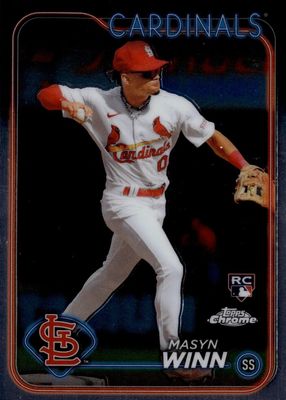 Topps JAPAN EDITION MASYN WINN 桜パラレル RC Masyn Winn 2024 Topps Chrome #189 X-Fractor Price Guide