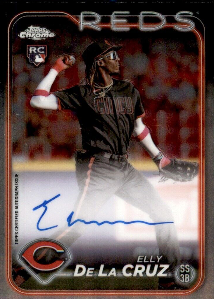 Elly De La Cruz 2024 Topps Chrome #RA-EDLC Rookie Autographs Price