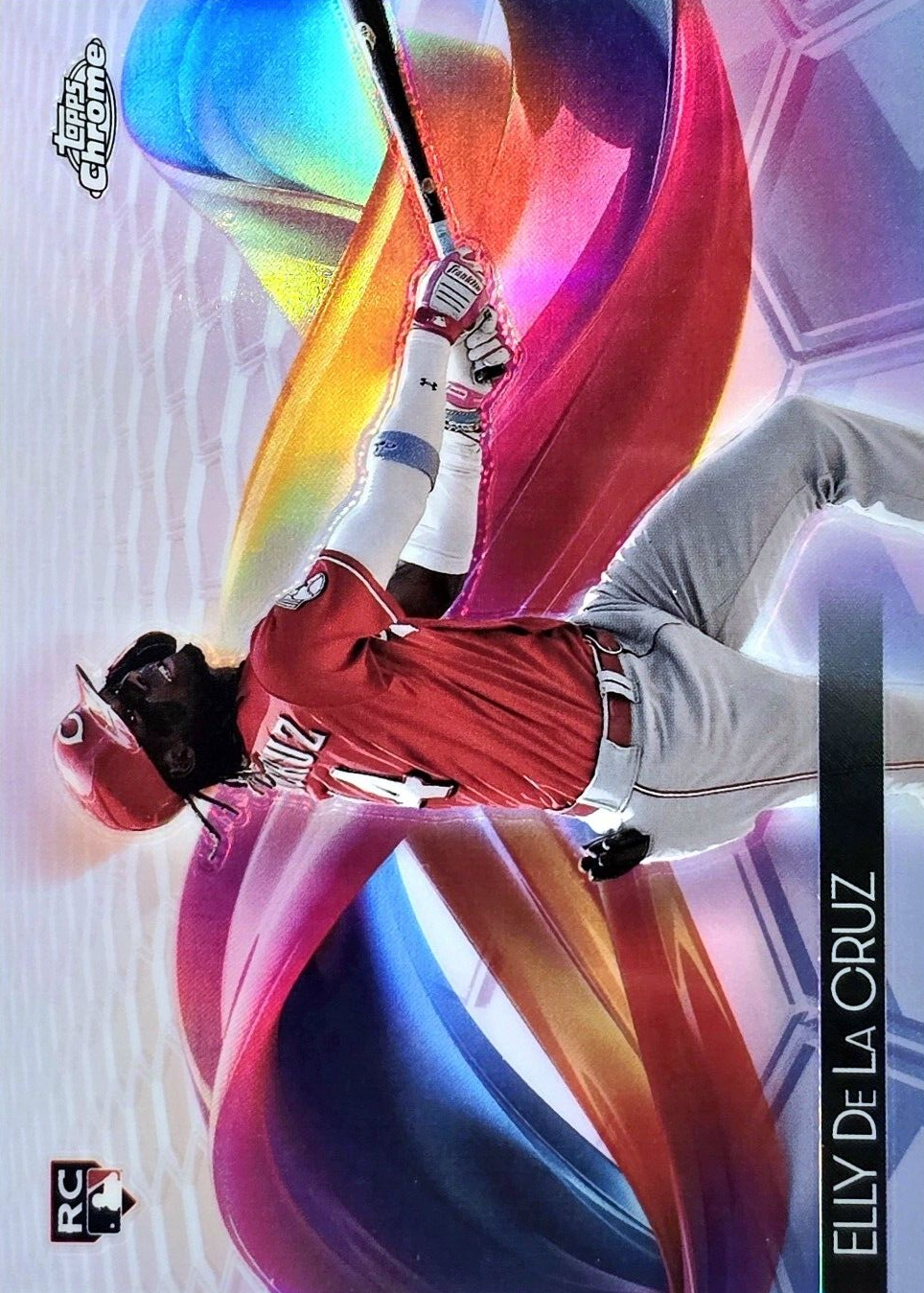 ELLY♡ ELLY DE LA CRUZ RC 2024 Topps Chrome Rookie XFractor Megabox