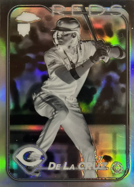 Elly De La Cruz 2024 Topps Chrome #44 Negative Refractor Price