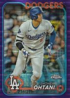 Shohei Ohtani 2020 Topps Purple Refractor PSA 10 Limited to