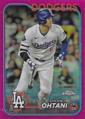 2024 Topps Chrome #1 Pink Refractor