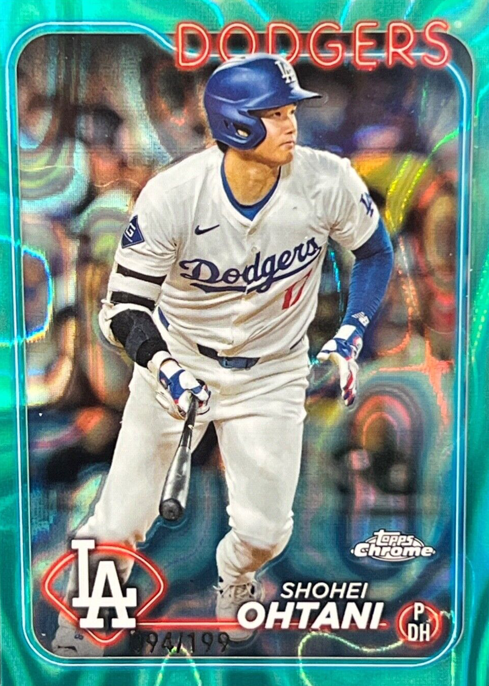 大谷翔平2022 Bowman Chrome Aqua Ray Wave 大谷翔平2022 Bowman Chrome Aqua Ray Wave 大谷翔平2022 Bowman