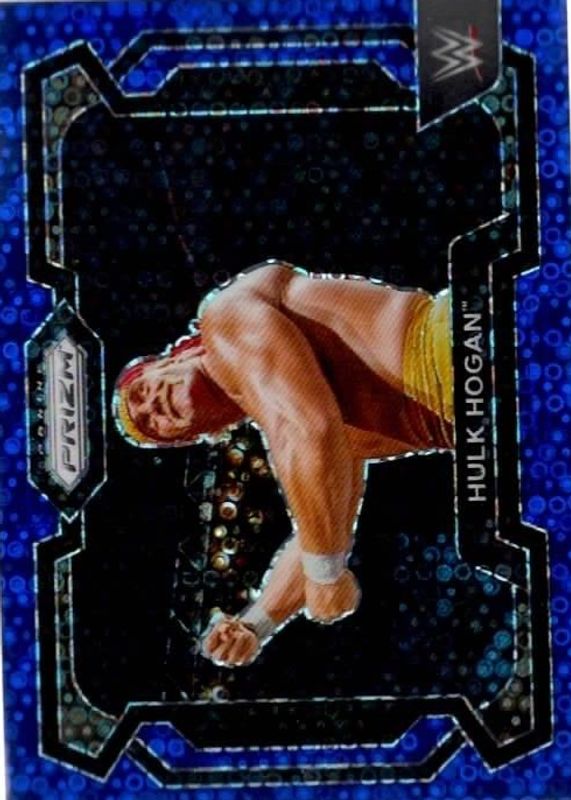 Hulk Hogan 2024 Prizm WWE #70 Under Card Blue /25 RAW