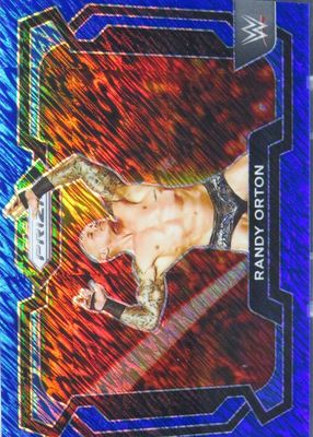 2024 Prizm WWE #17 Blue Shimmer /11