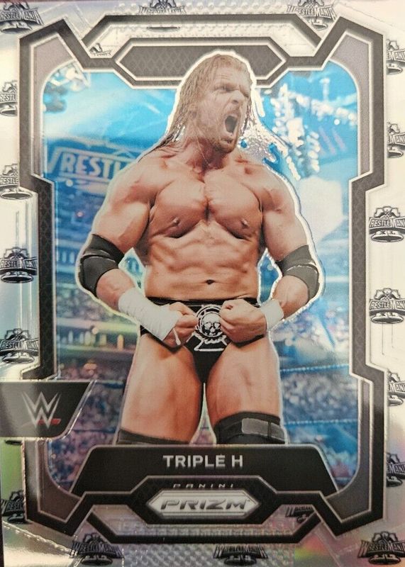 Triple H 2024 Prizm WWE #135 WrestleMania /40 PSA 10