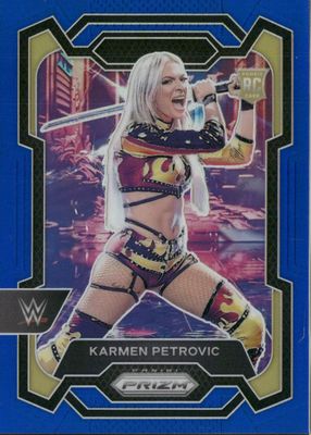 2024 Prizm WWE #107 Blue /199