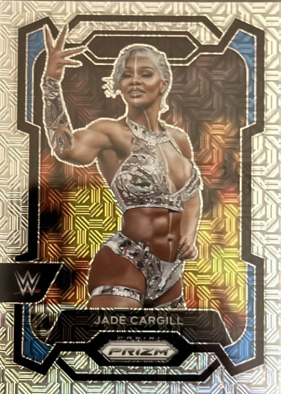 Jade Cargill 2024 Prizm WWE #126 Mojo /25 PSA 10