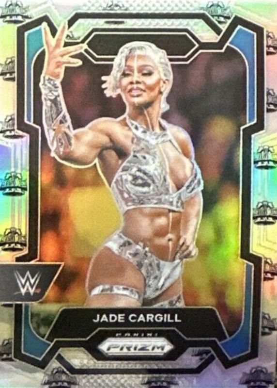 Jade Cargill 2024 Prizm WWE #126 WrestleMania /40 SGC 9.5