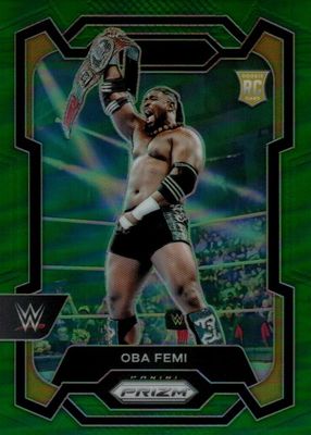 2024 Prizm WWE #199 Green