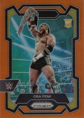 2024 Prizm WWE #199 Orange /99
